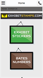 Mobile Screenshot of exhibitstamps.com